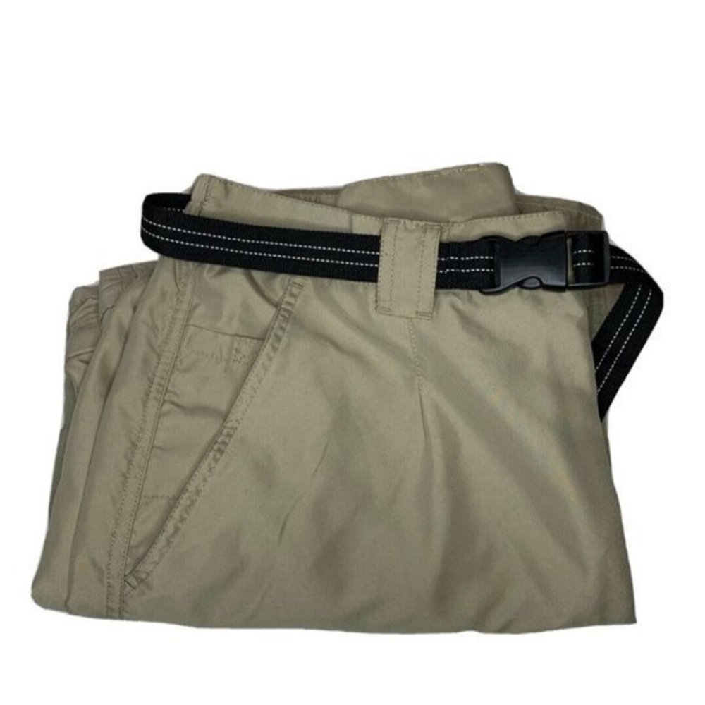 Guides‎ Choice Mens Medium Tan Kakhi Outdoor Hiking Convertible Cargo Pants